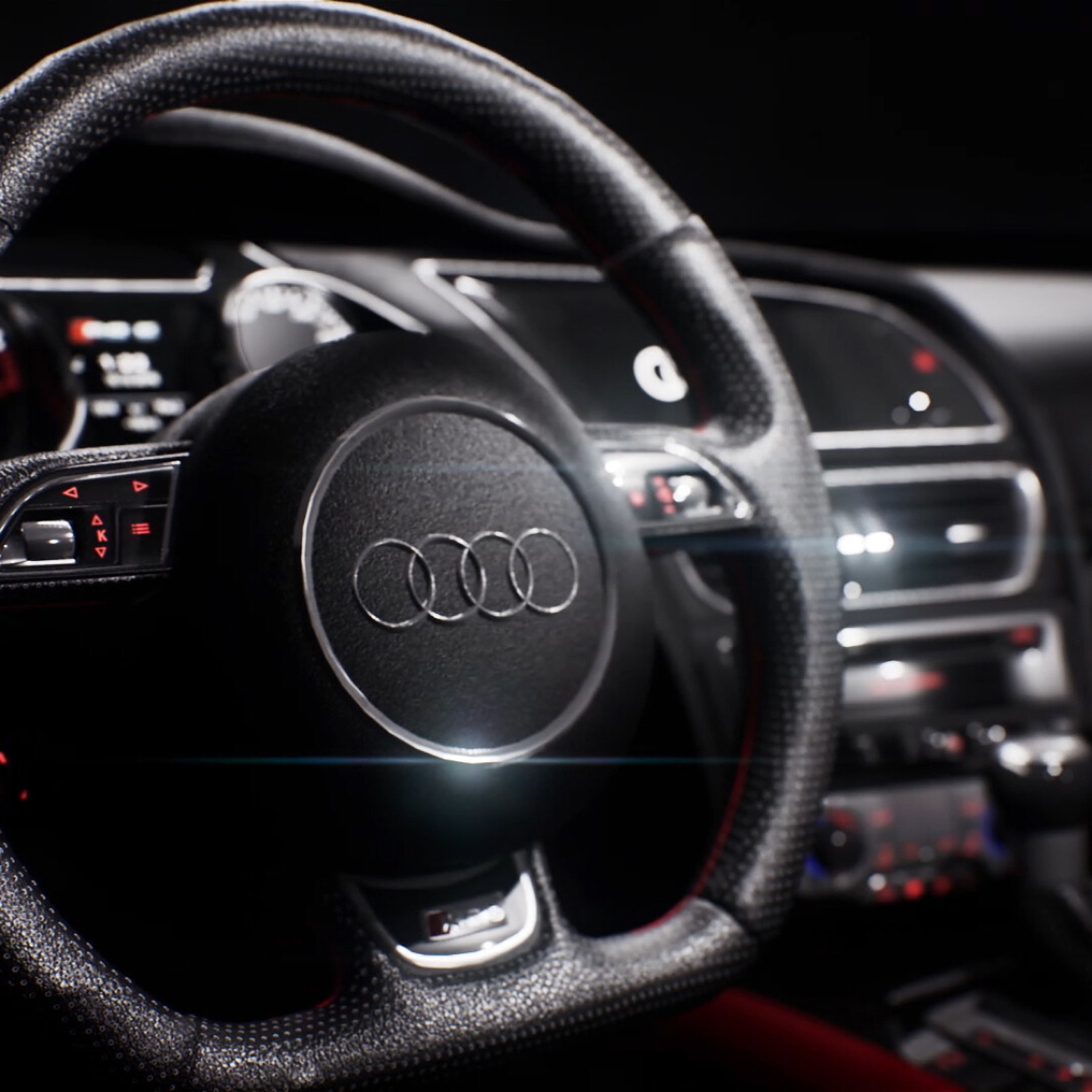 Audi Interior CGI Visualisation