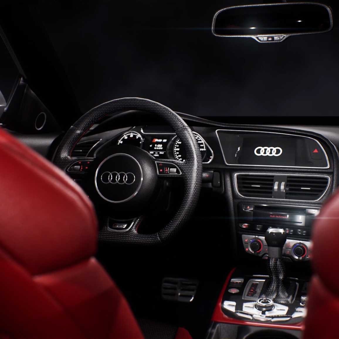 Audi Interior CGI Visualisation